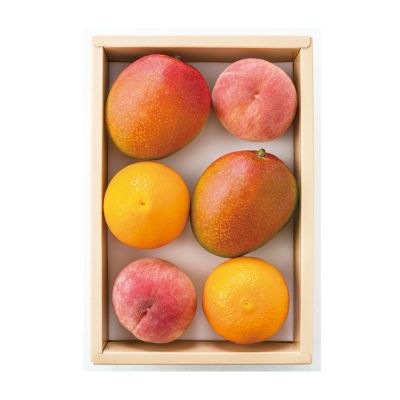 夏のフルーツ三色詰合せ6個入