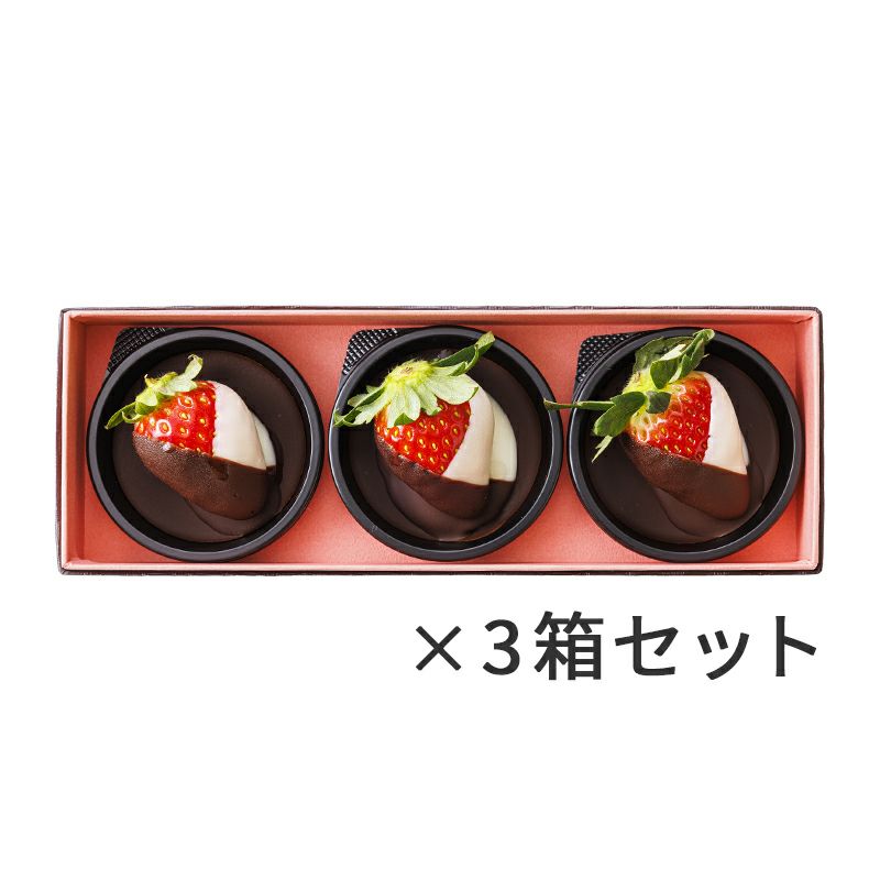 【ホワイトデー2023】<br>ショコラ・フレーズ3個入×３箱セット