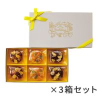 【バレンタインデー2023】<br>サークルフリュイショコラ（6個入）×3箱セット