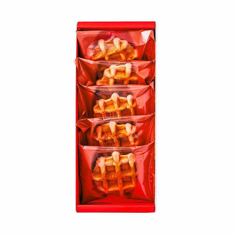 メロンワッフル(5個入) | 京橋千疋屋オフィシャルショップ